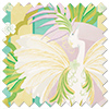 Faded Glamour, Goddess Green Stripe - Roman Blind